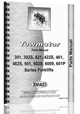 towmotor 422s service manual
